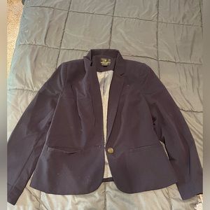 Navy blue blazer
